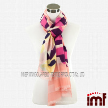 Candy Colorful Tribal Printed Scarf ,Wool Shawl